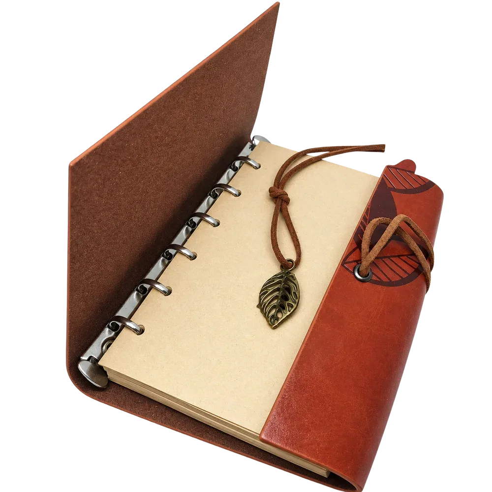 Küçük Boy Retro Deri Defter