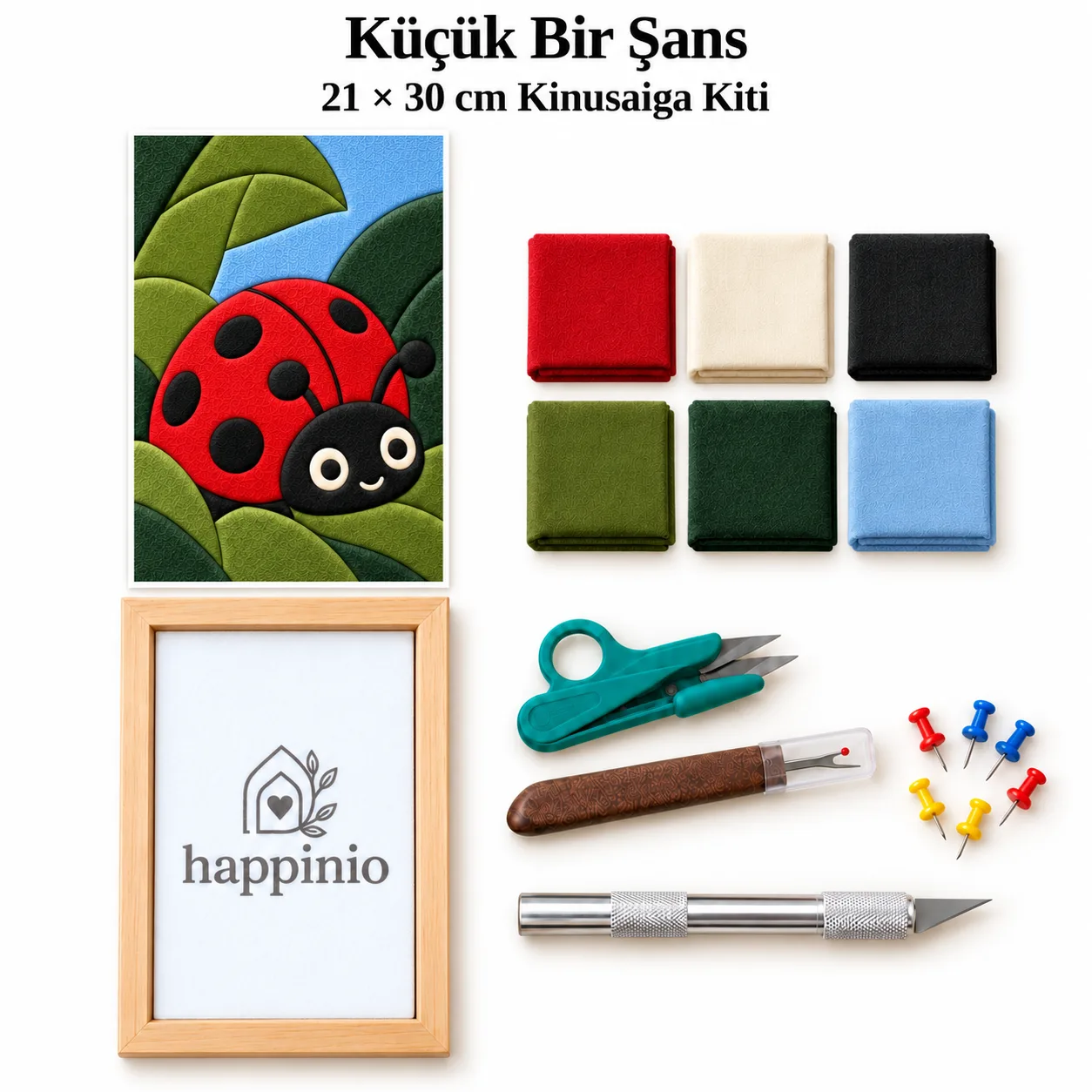 Küçük Bir Şans Kinusaiga Kiti - 21×30 cm
