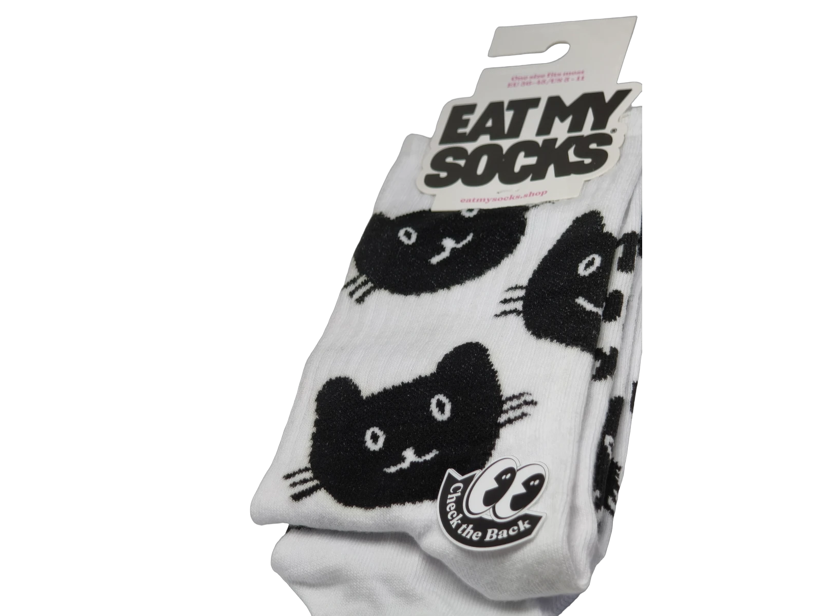 Eat My Socks Cat Yetişkin Çorap